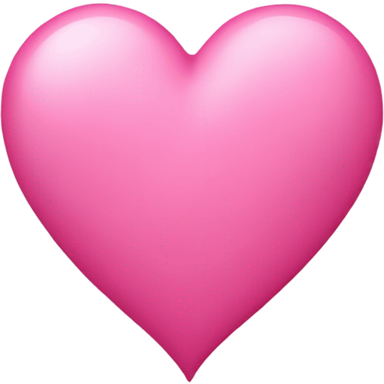 Pink heart  emoji