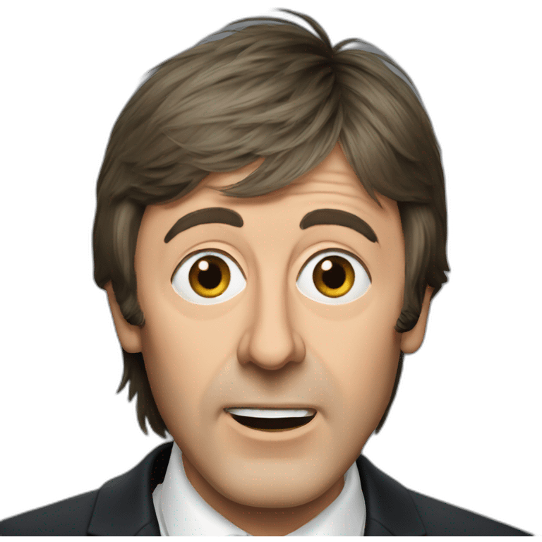 Paul McCartney emoji