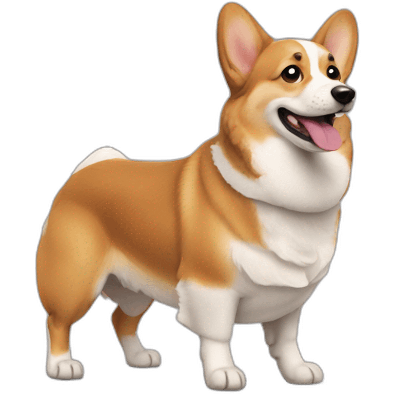 R rated corgi emoji