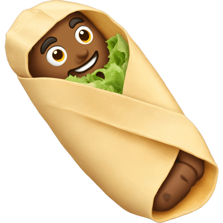 A neato burrito emoji