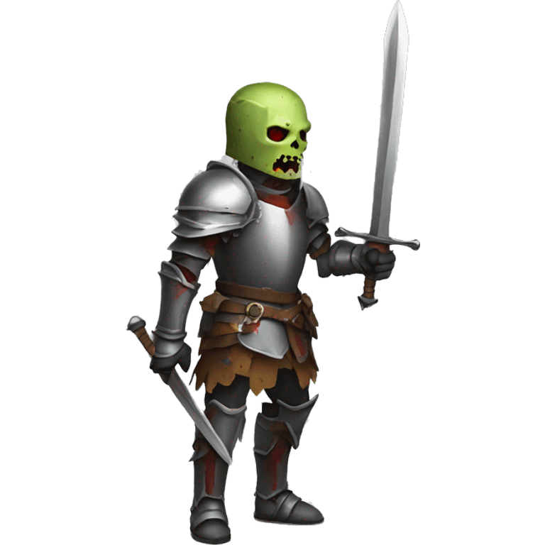 zombie knight full lenght emoji