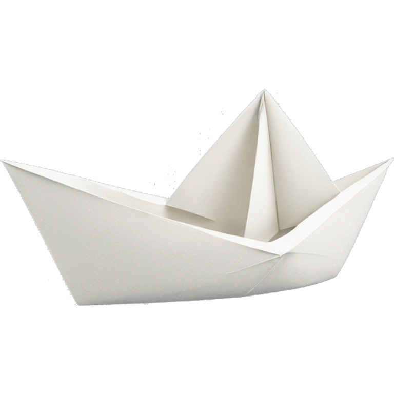 Paper boat emoji