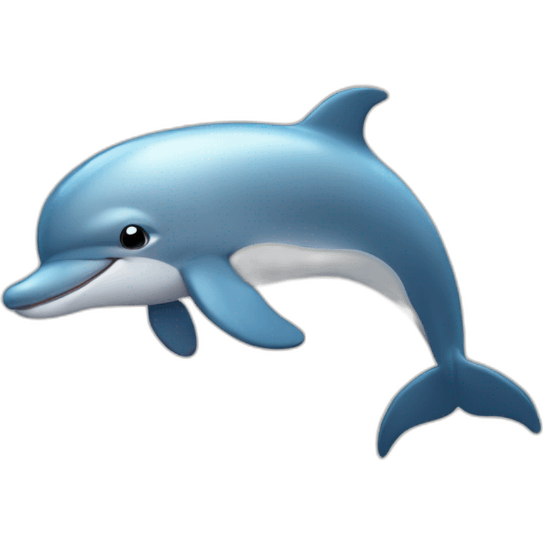 a cute dolphin emoji