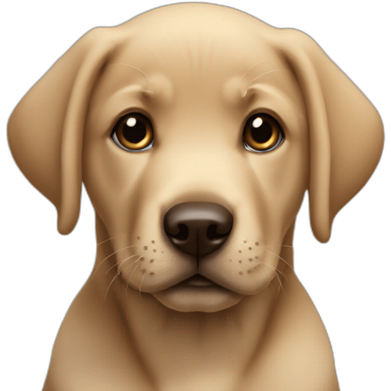 A labrador puppy emoji