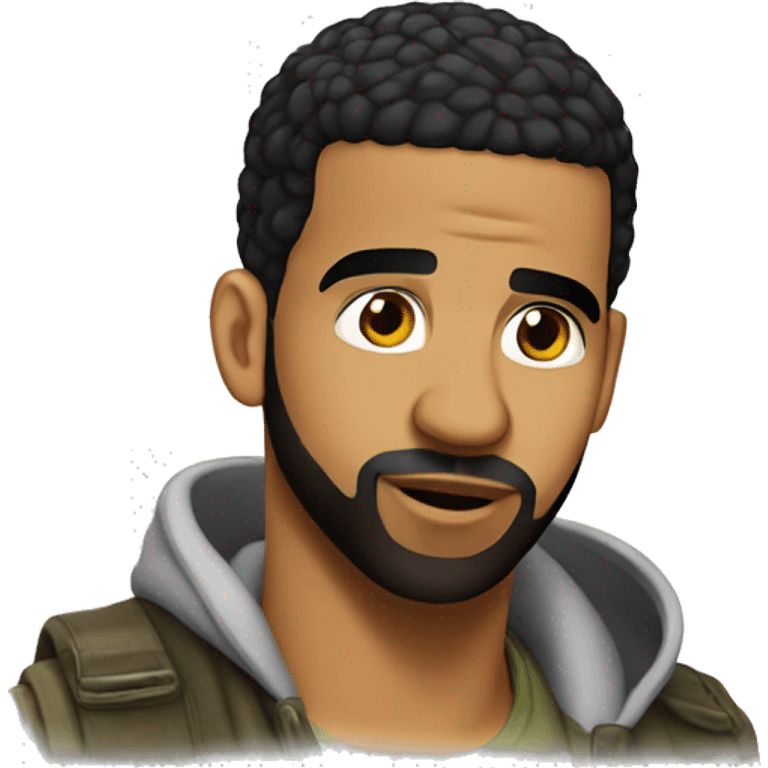 Drake on dino emoji