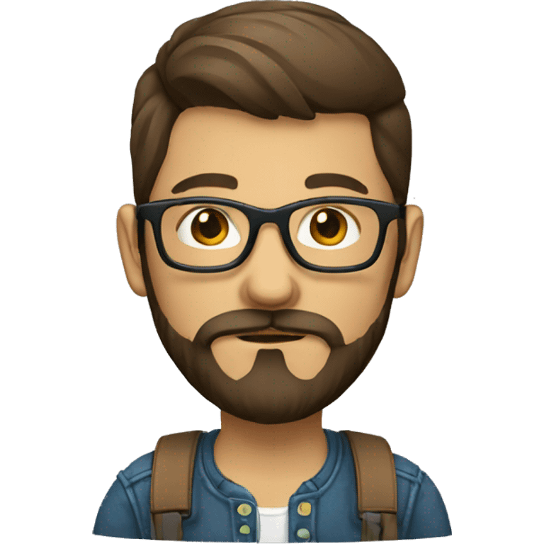 hipster programmer emoji