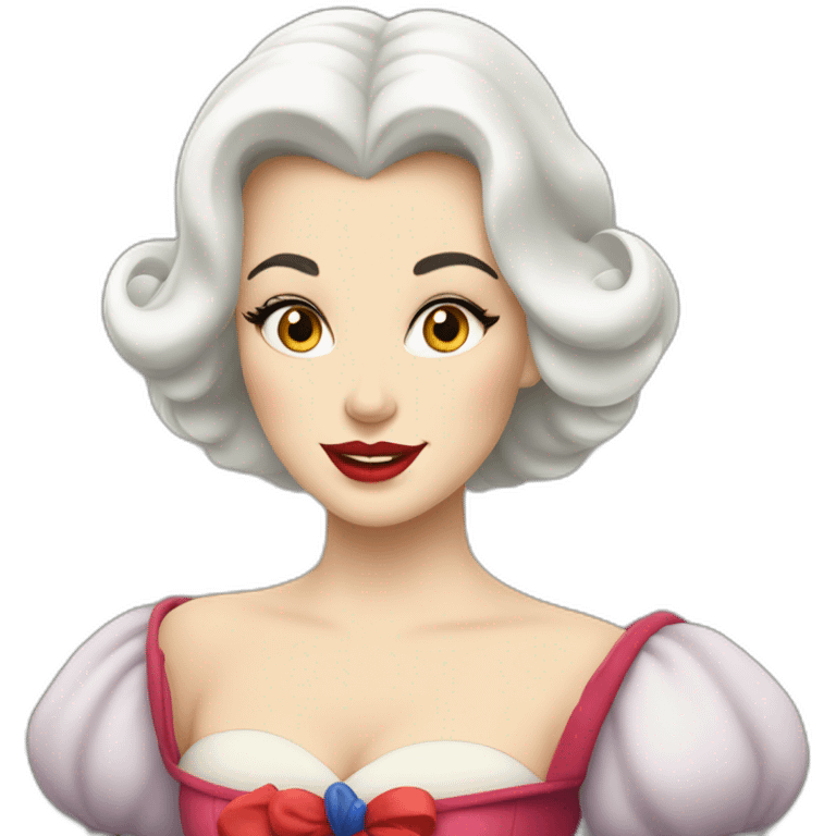 Blanche neige emoji