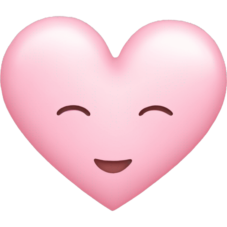 Pastel heart emoji