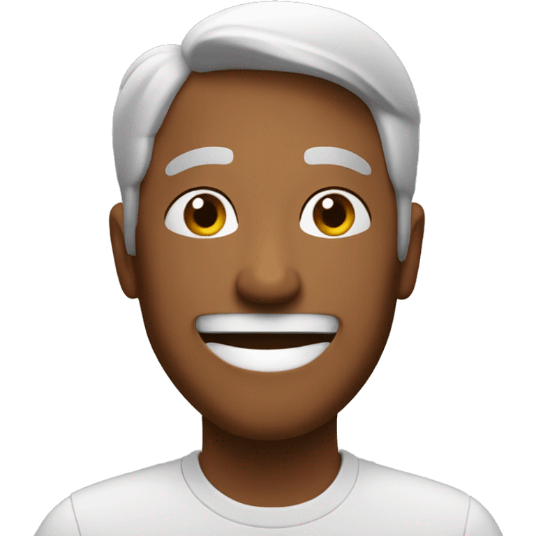 happy man giving advice emoji