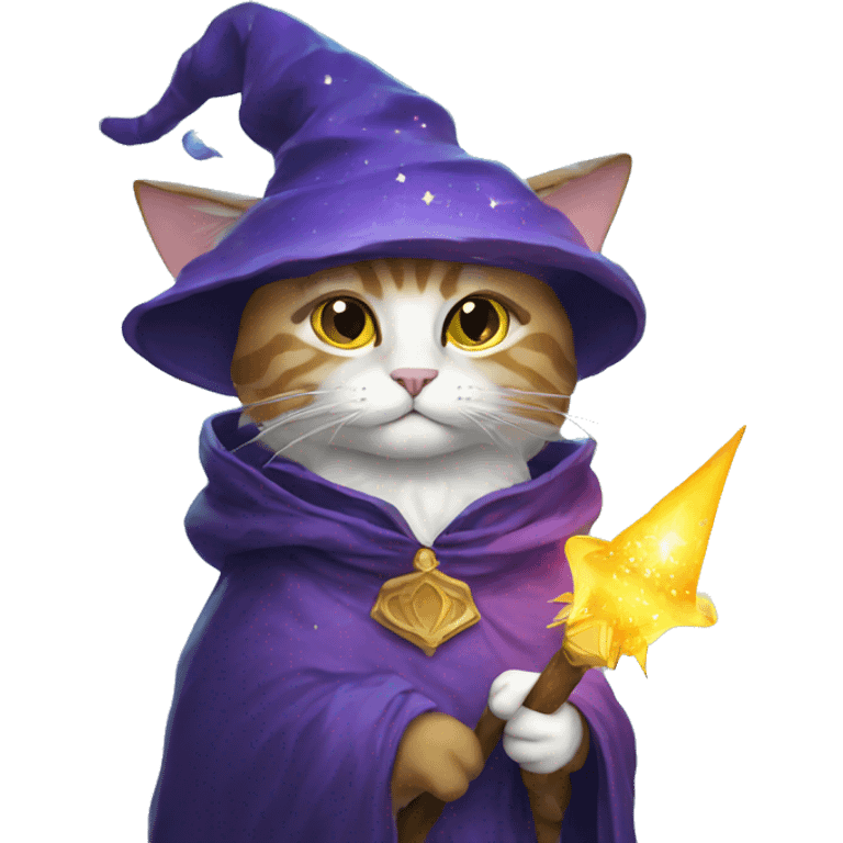 cosmic cat wizard  emoji