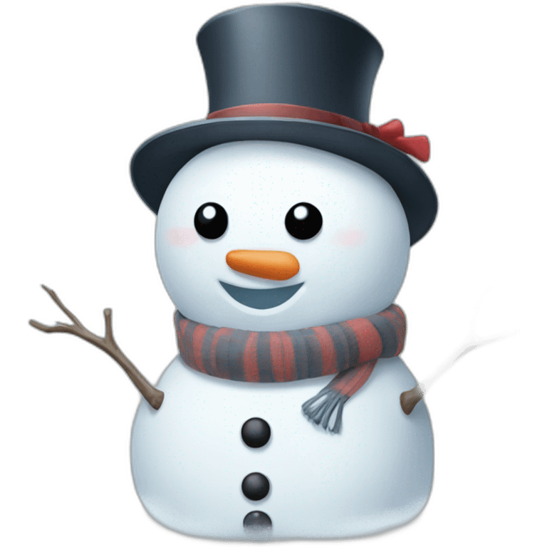 snowman data science engineer emoji