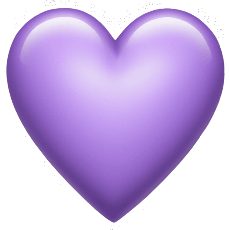 light purple heart emoji