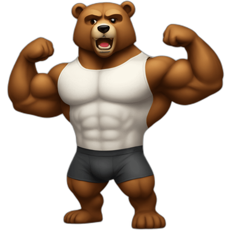 muscle bear emoji