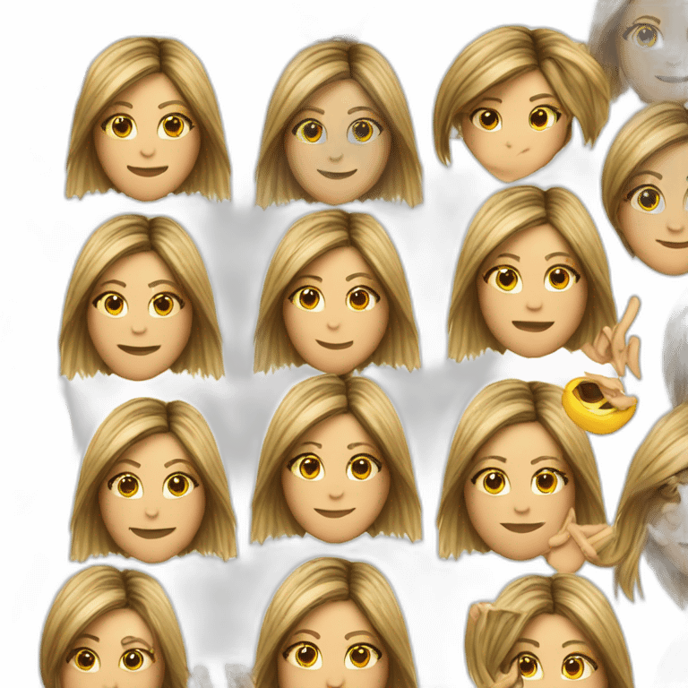 Jennifer Aniston qui fait des pouces vers le bas emoji