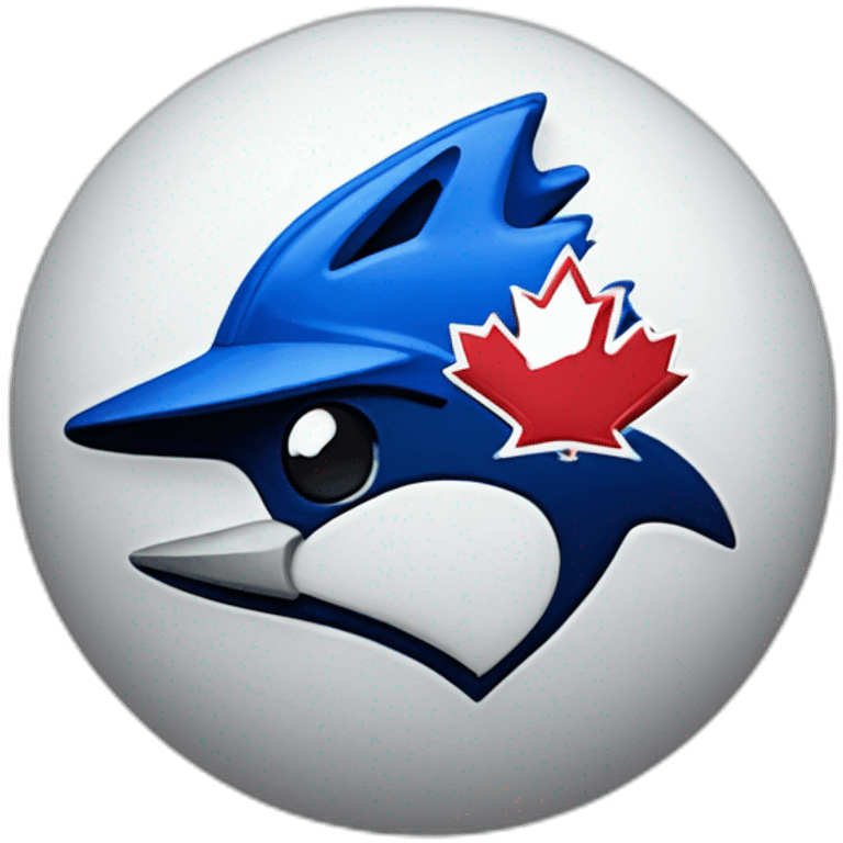 Blue Jays baseball emoji