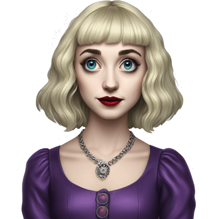 Sophia Anne Caruso is an American actress and singer best known for originating the role of Lydia Deetz in the Broadway musical Beetlejuice,  emoji