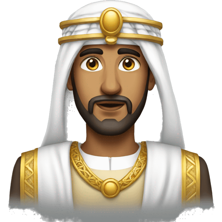 man Arab king  emoji