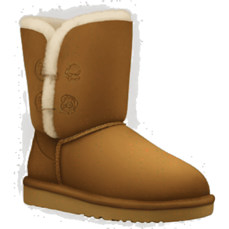 Ugg shoes emoji