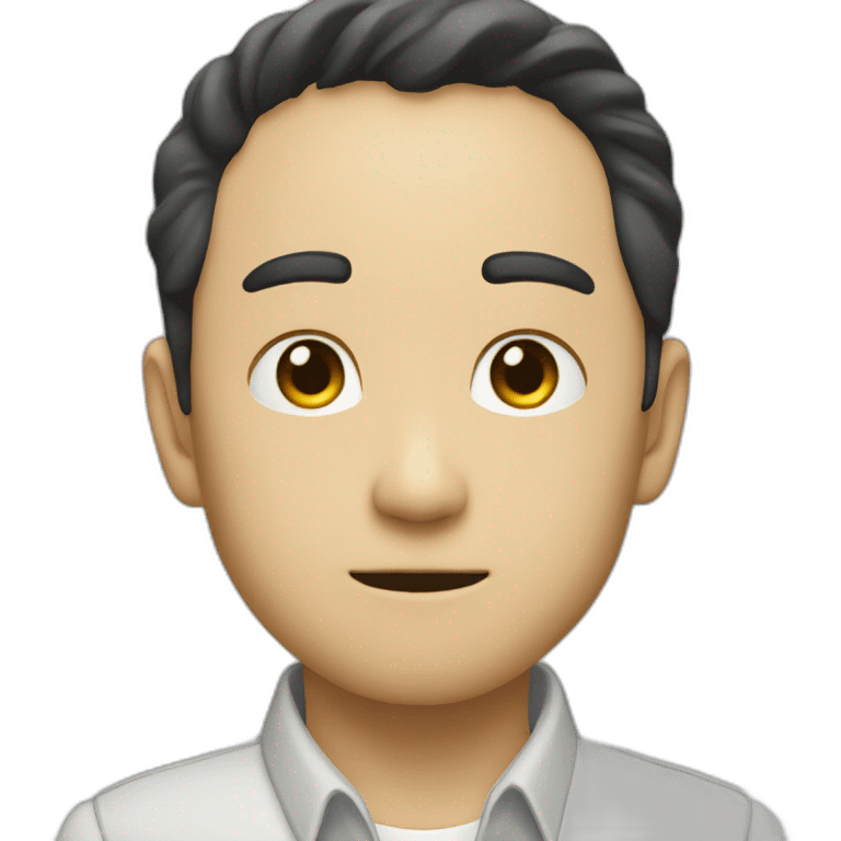 shinji with mac emoji