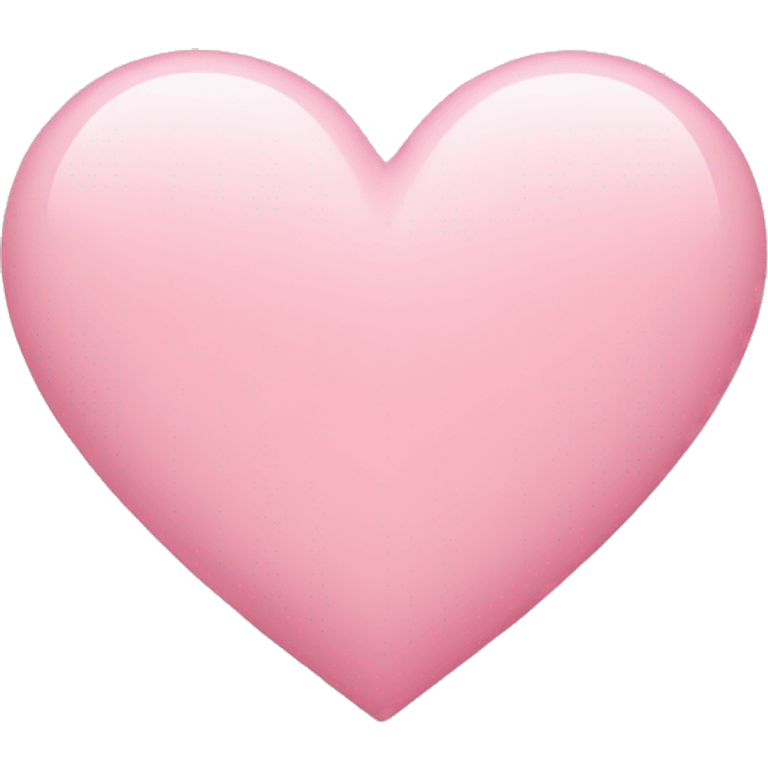 soft pink heart emoji