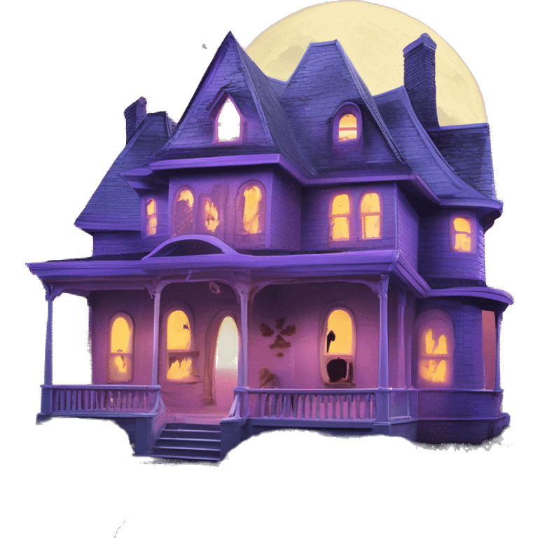 barbie’s run-down frightening dangerous ghost-ridden haunted dream house nightmare scenario moon emoji