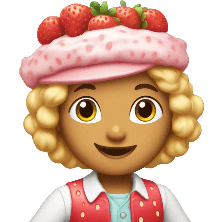 Strawberry shortcake  emoji