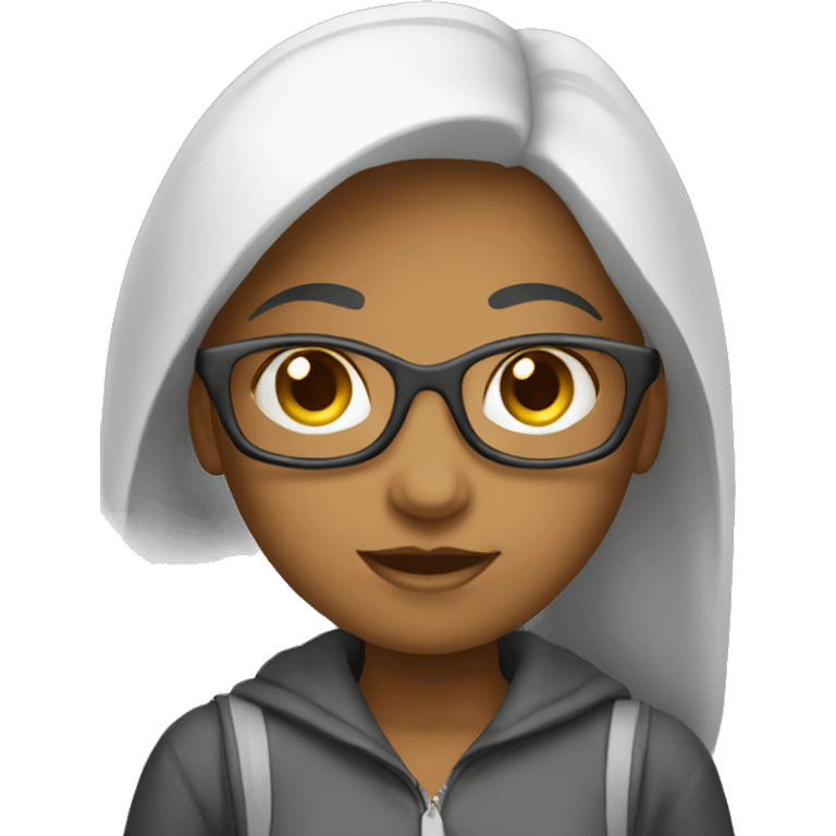 macbook student girl emoji