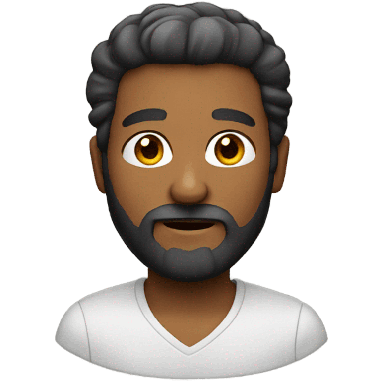 man with beard  emoji