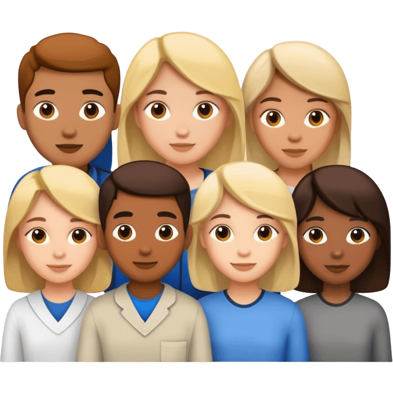 group of students emoji