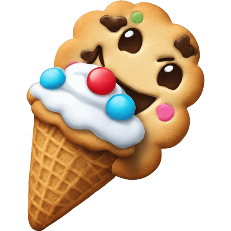 cookies and icecream emoji