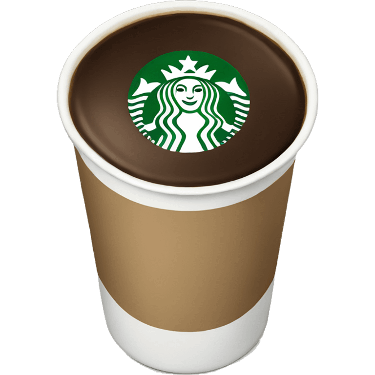 Starbucks coffe emoji