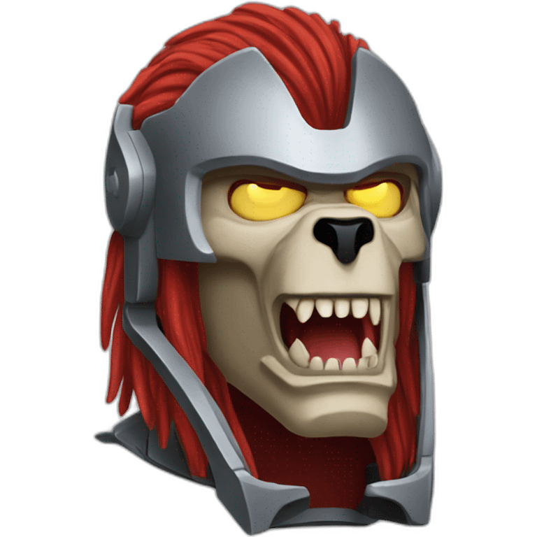 cylon-werewolf-with-big-mouth-and-red-hair-furious emoji