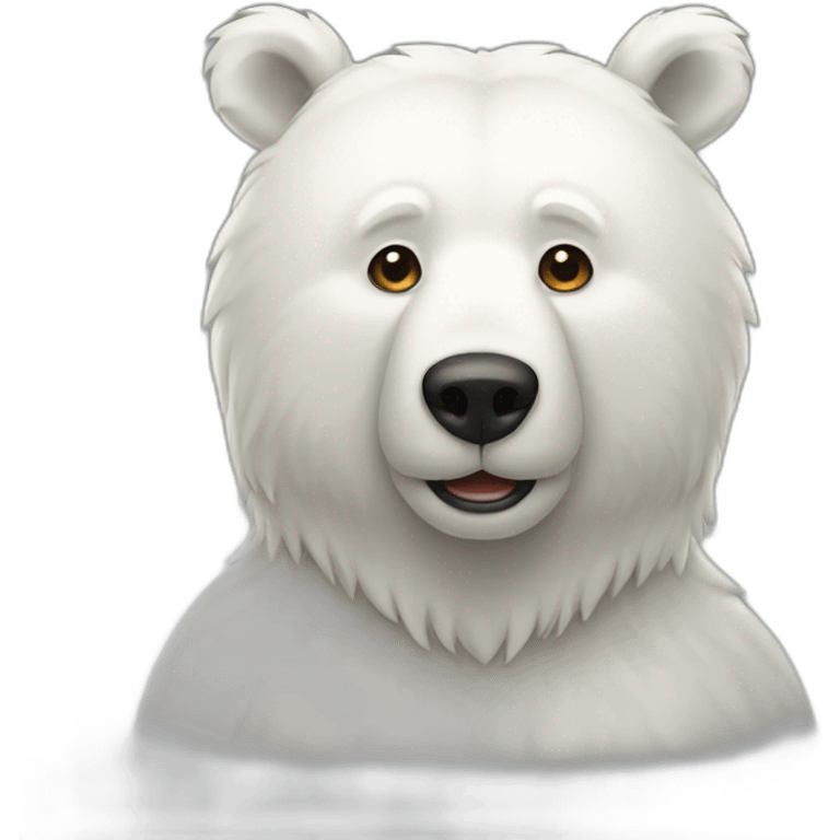 white bear emoji