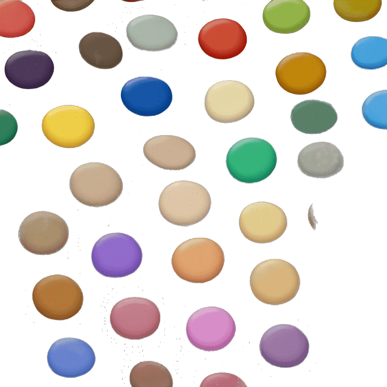 palette with paints emoji