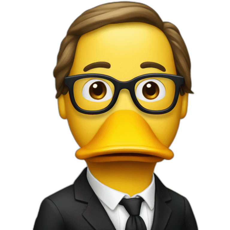 hollande-in-a-duck-suite emoji