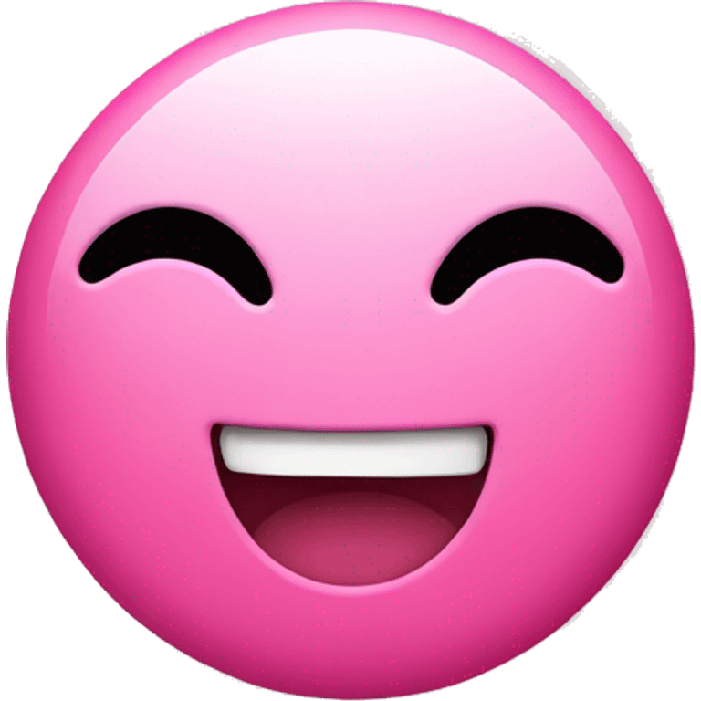 Pink TikTok logo emoji