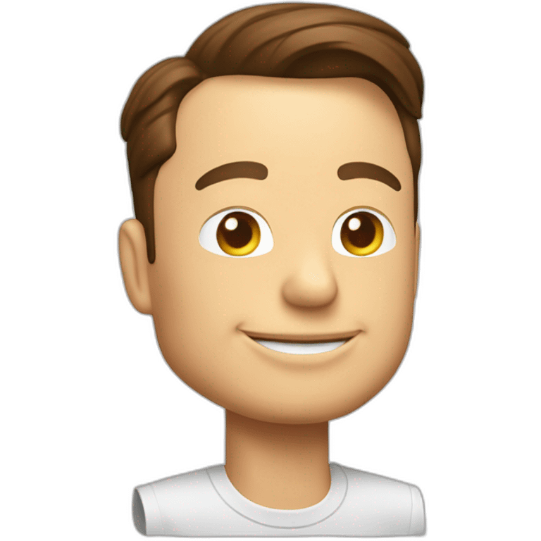 Elon musk dink beer emoji