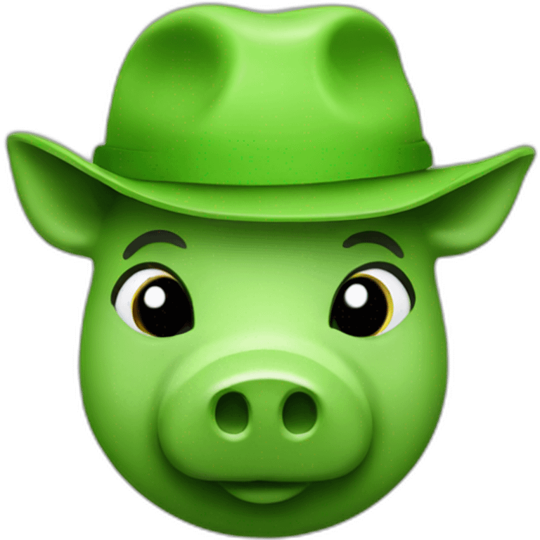 green trader piggy emoji