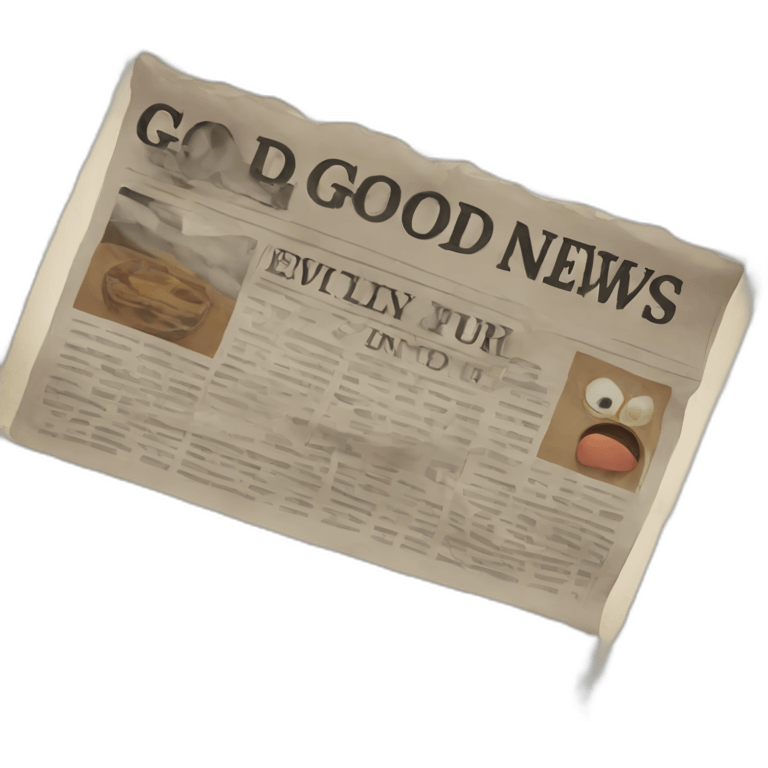 good news newspaper emoji