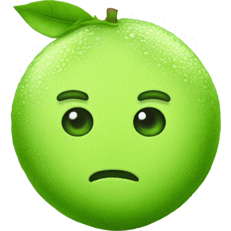 lime emoji