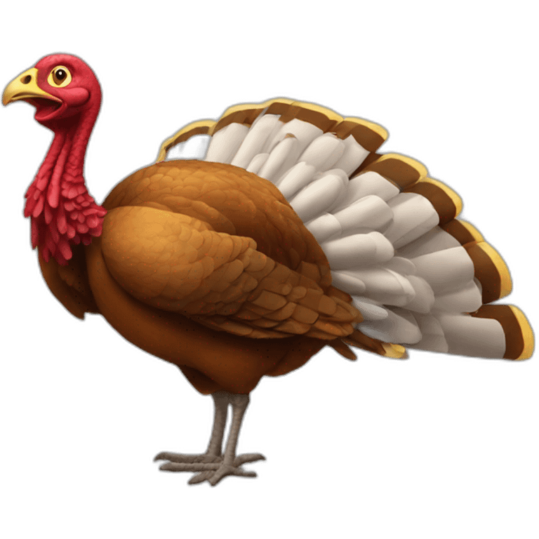 high turkey emoji