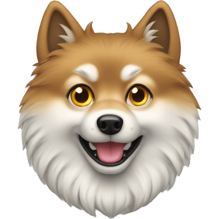 Spitz loup  emoji