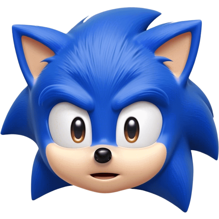 Sonic confused emoji