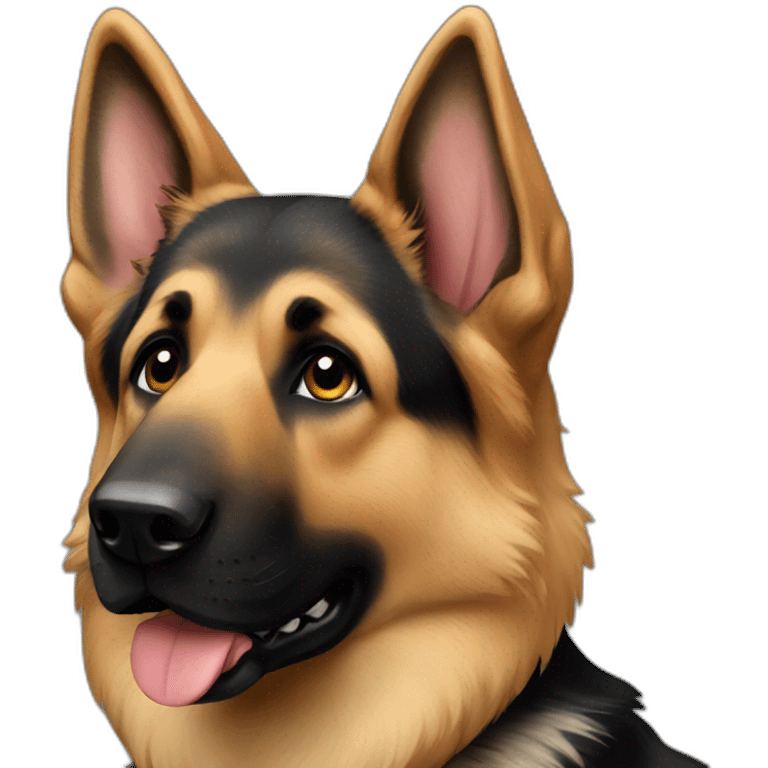 1 German shepherd emoji