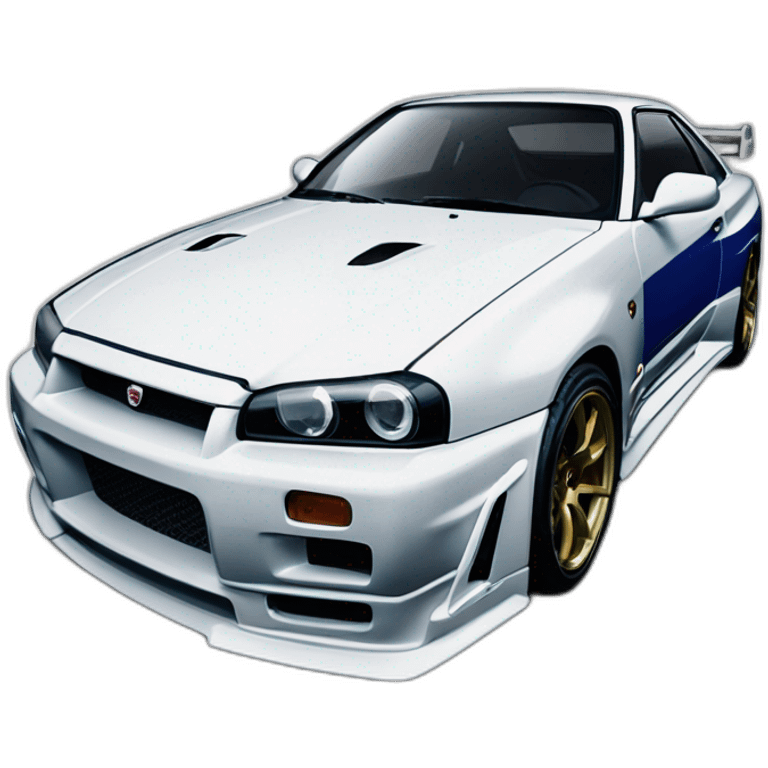 Nissan-skyline-gtr34-fc-real-madrid-logo emoji