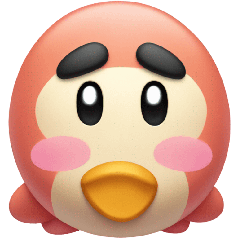 Waddle Dee Kirby character  emoji