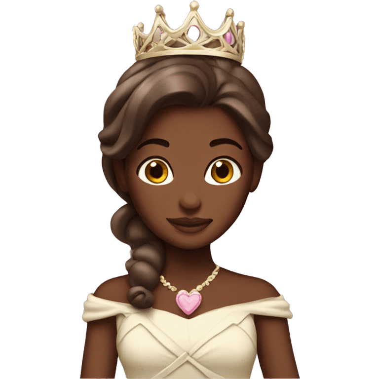 Princess chocolate  emoji