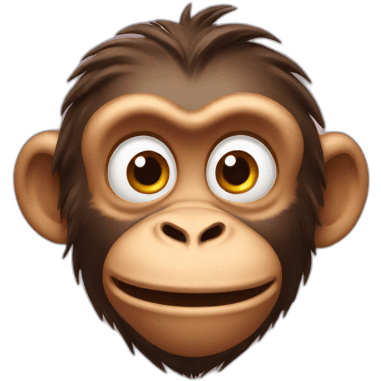 goofy monkey emoji