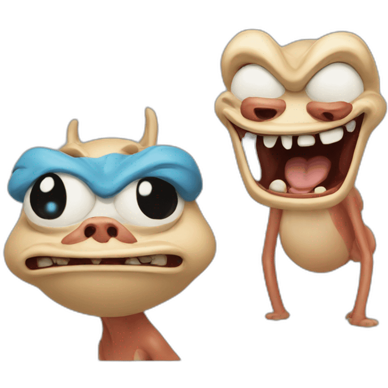 Ren & Stimpy emoji