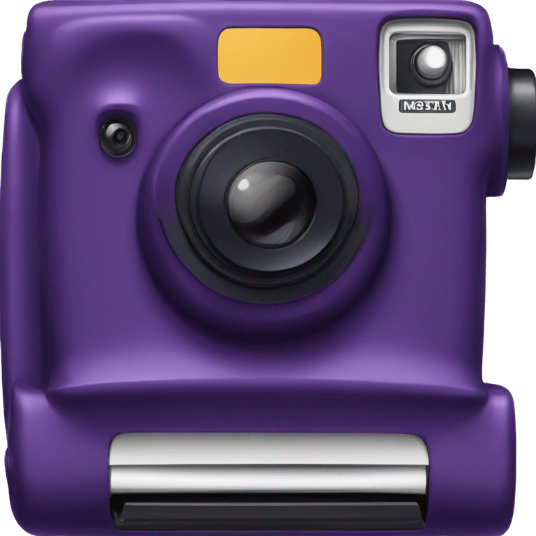 Dark Purple instax emoji